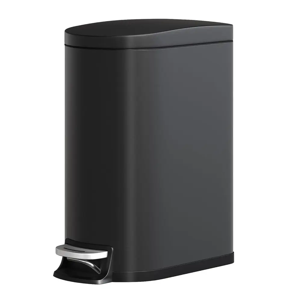13 Gal / 50 L StainlSteel Kitchen Trash Can with Lid, Slim Step-On Garbage Bin, Large Rustproo Metal Trash Can with Sot Close, I
13 Gal / 50 L StainlSteel Kitchen Trash Can with Lid, Slim Step-On Garbage Bin, Large Rustproo Metal Trash Can with Sot Close, I