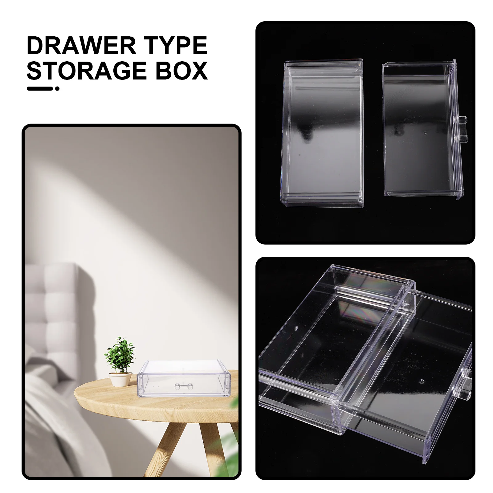 Transparent Storage Box for Makeup 1 Mini Drawer Jewelry Organizer Lipstick Bins Cosmetics Container Dustproof Desktop Office
Transparent Storage Box for Makeup 1 Mini Drawer Jewelry Organizer Lipstick Bins Cosmetics Container Dustproof Desktop Office
