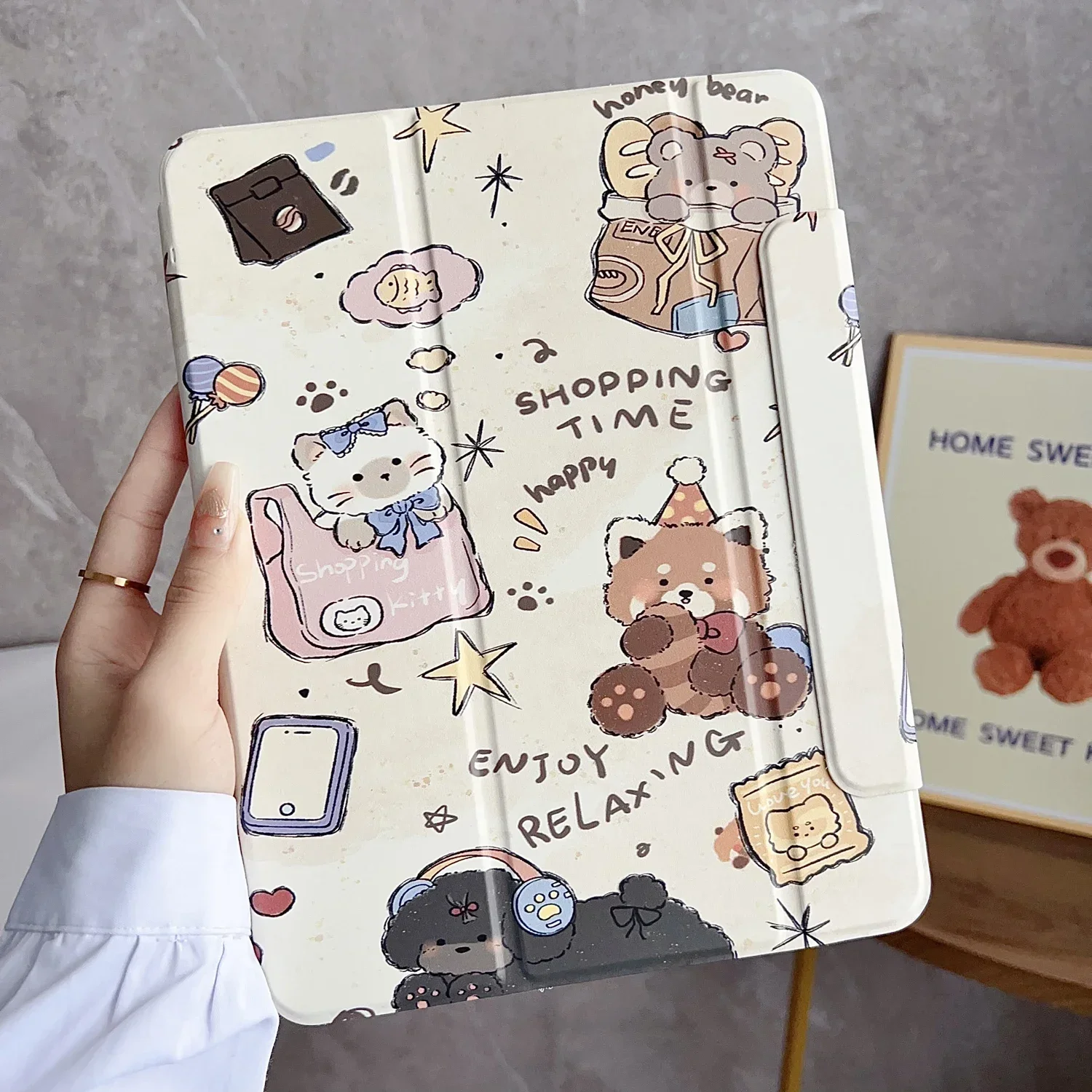 Detachable Cartoon Leather 3-fold Stand Case For iPad Air Pro 4 5 6 7 8 9 10th 11th Generation Cases 2025 10.9 11 inch Cover
Detachable Cartoon Leather 3-fold Stand Case For iPad Air Pro 4 5 6 7 8 9 10th 11th Generation Cases 2025 10.9 11 inch Cover