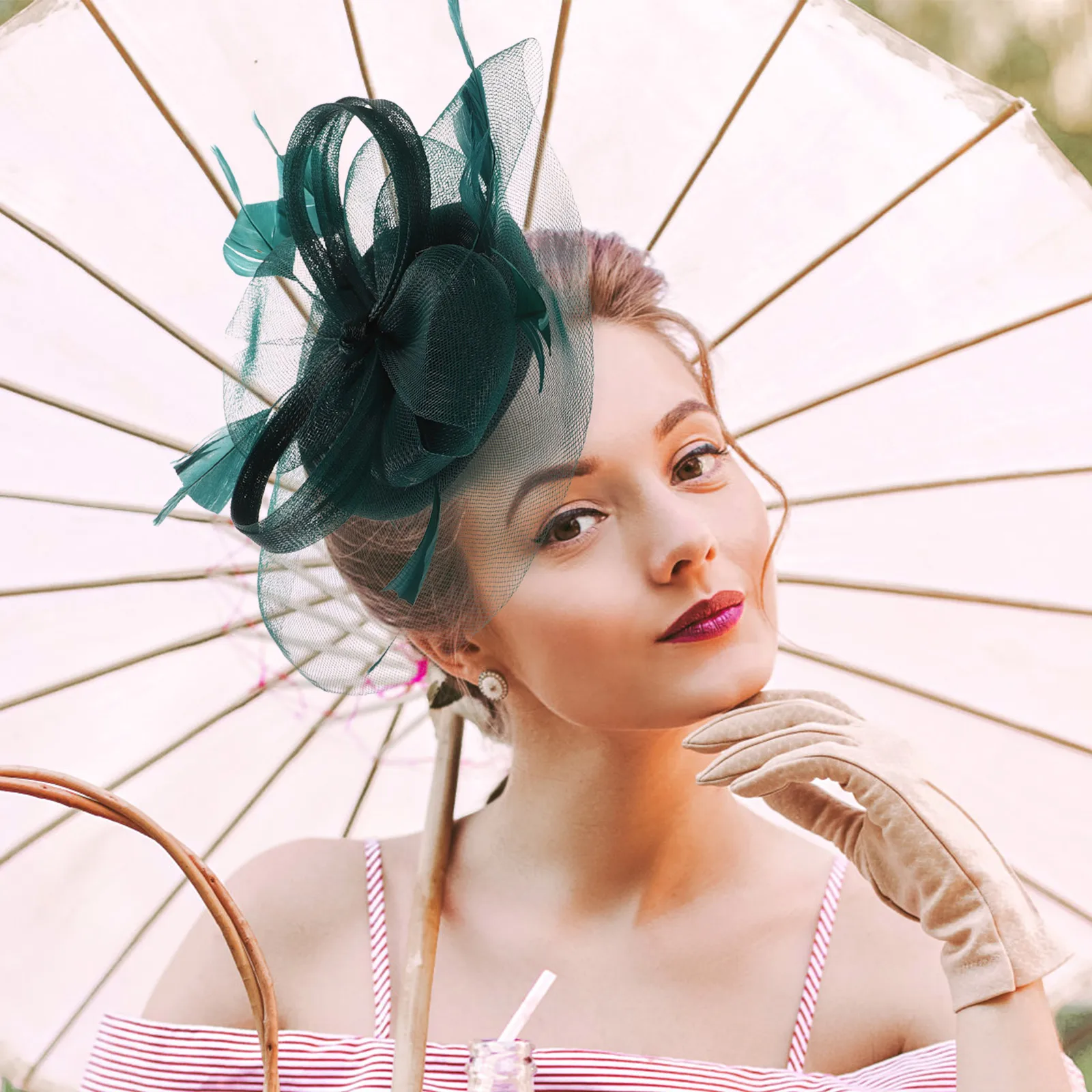 Elegant Pink Headband Women Hairband Fascinator Hat Tea Party Wedding Banquet Gauze Bridal Accessories Lightweight Comfortable
Elegant Pink Headband Women Hairband Fascinator Hat Tea Party Wedding Banquet Gauze Bridal Accessories Lightweight Comfortable