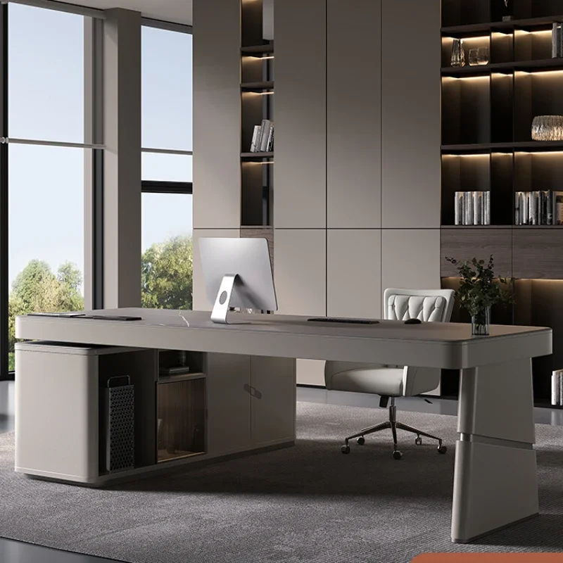 Desk Tea Table Integrated Home Study Desk Minimalist Boss Office Computer Table and Chair Combination
Desk Tea Table Integrated Home Study Desk Minimalist Boss Office Computer Table and Chair Combination