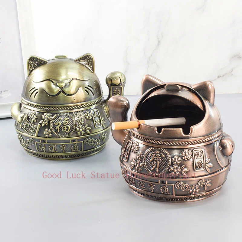 TOP COOL GIFT Asia Thailand Japan Good luck Wealth metal ashtray mascot HOME office shop Decoration bring wealth fortune
TOP COOL GIFT Asia Thailand Japan Good luck Wealth metal ashtray mascot HOME office shop Decoration bring wealth fortune