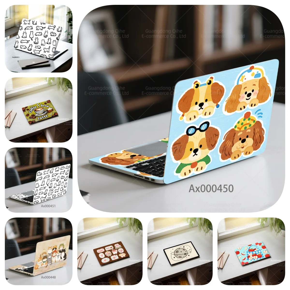 2 Pcs Charming Cute Animal Group Laptop Stickers Self-Adhesive Removable Decor Decals for MacBook Notebook PC Art Mural Skins
2 Pcs Charming Cute Animal Group Laptop Stickers Self-Adhesive Removable Decor Decals for MacBook Notebook PC Art Mural Skins