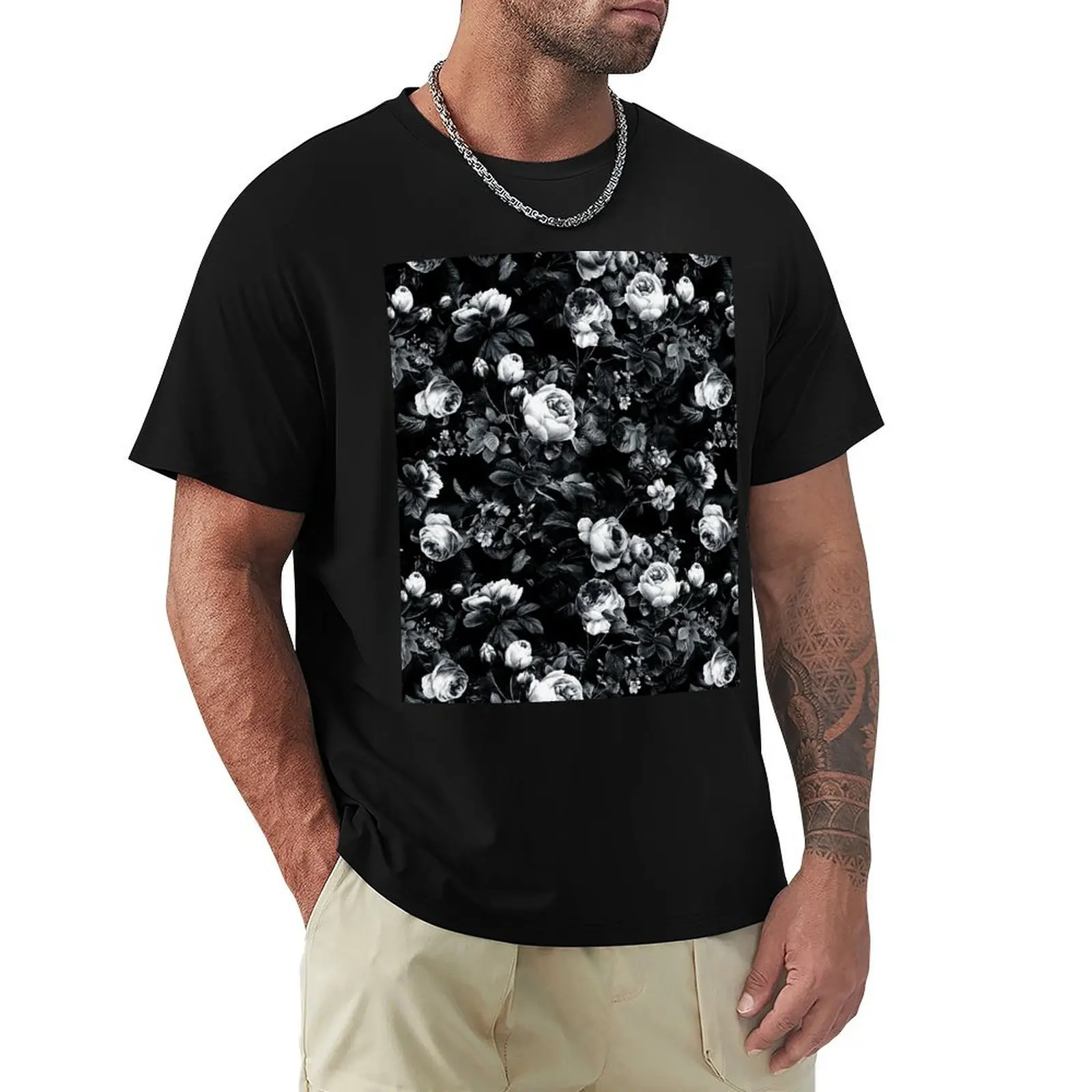Roses Black and White T-Shirt shirts graphic custom shirt cotton man t-shirts summer shirt mens funny t shirts
Roses Black and White T-Shirt shirts graphic custom shirt cotton man t-shirts summer shirt mens funny t shirts