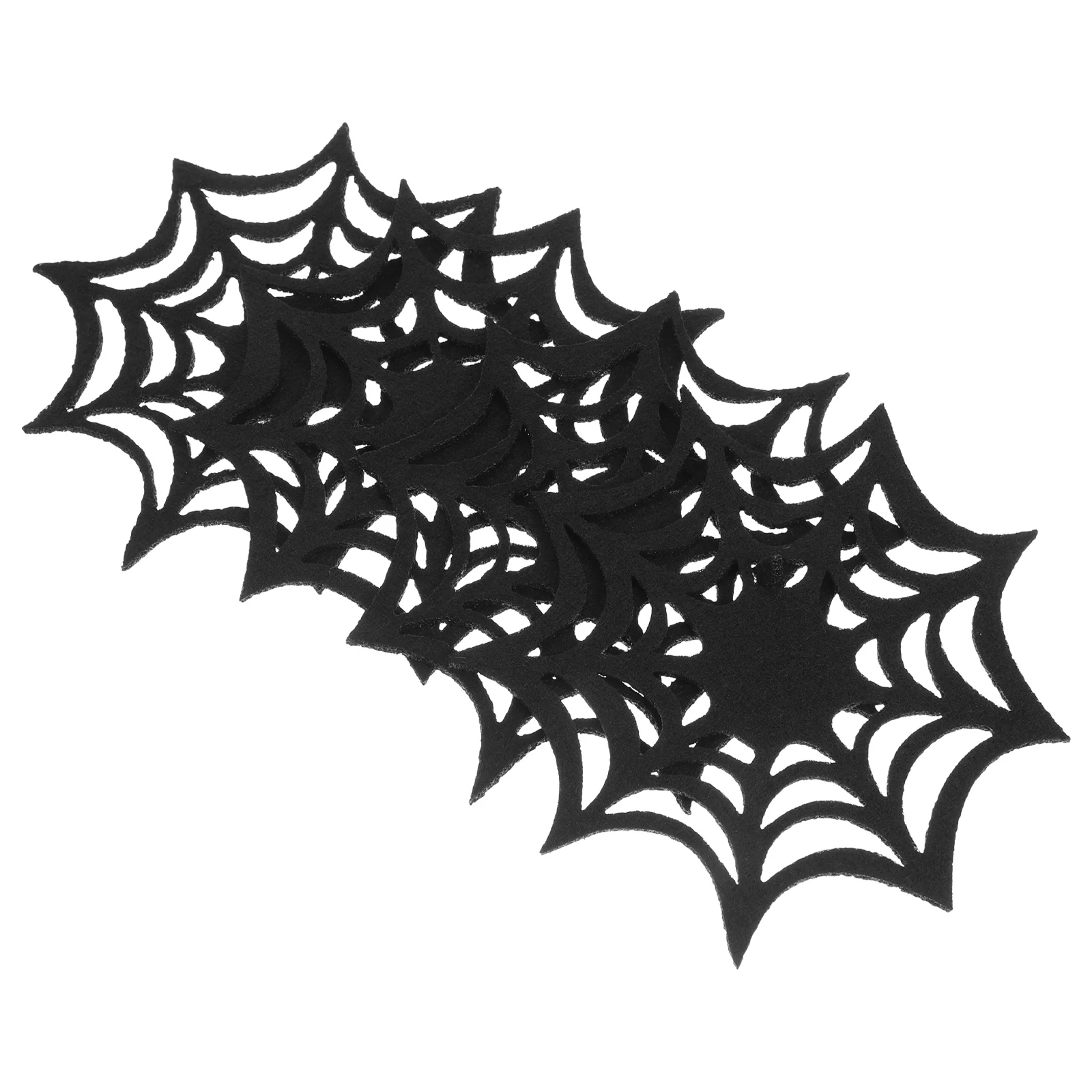 4 Pcs Spider Web Coaster Round Halloween Placemats Decorations Funny Table Coasters
4 Pcs Spider Web Coaster Round Halloween Placemats Decorations Funny Table Coasters