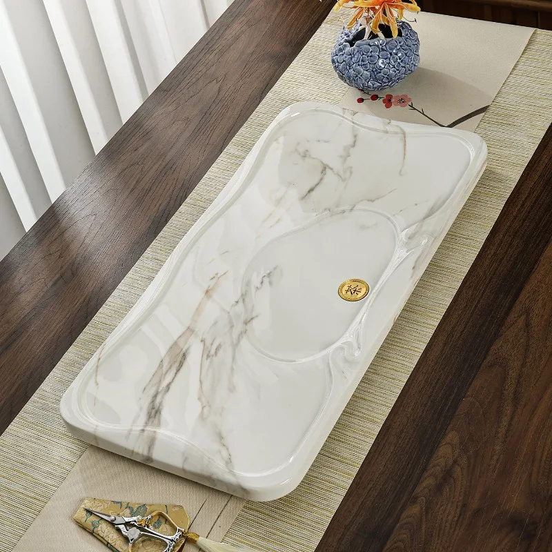 Stone Hospitality Tea Tray Tableware Rectangle Long Kitchen Luxury Office Valet Tea Tray Chinese Bandejas Home Decorationgs
Stone Hospitality Tea Tray Tableware Rectangle Long Kitchen Luxury Office Valet Tea Tray Chinese Bandejas Home Decorationgs