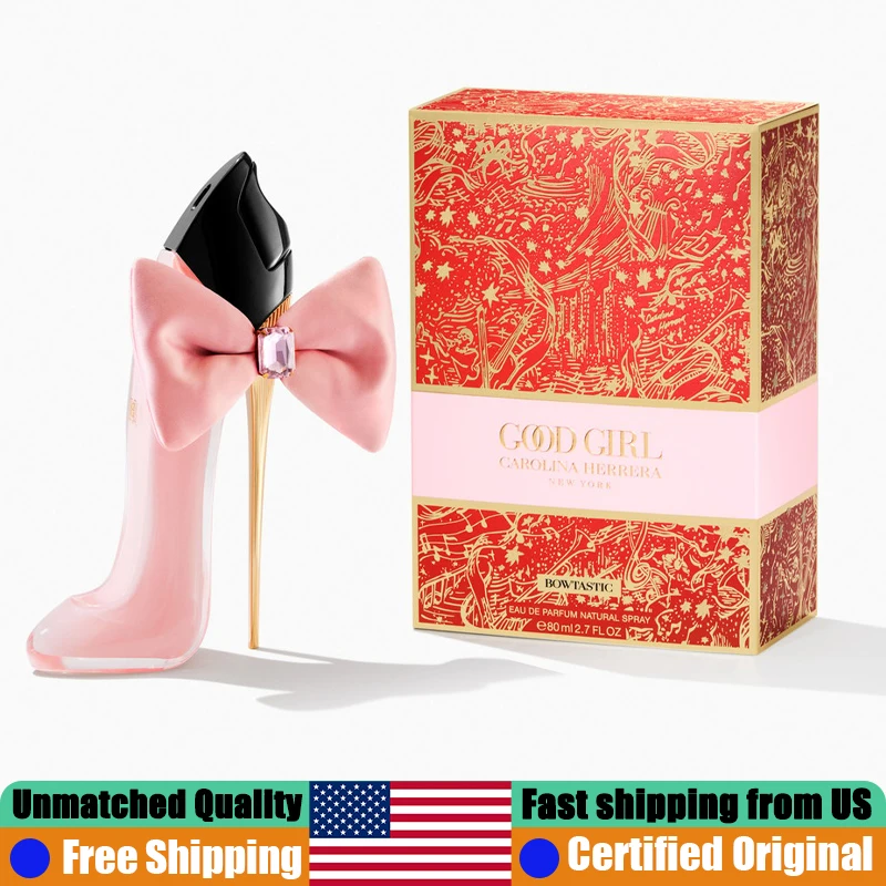 Carolina Herrera Good Girl Blush Bowtastic Edition Eau de Parfum 2.7 Ounce Premium Women's Fresh Floral Gourmand EDP Perfume Pheromones Cologne Spray 80ml Portable Lasting Light Bergamot Peony Vanilla Fragrance for Office Daily Commute & All-Day Wear
Carolina Herrera Good Girl Blush Bowtastic Edition Eau de Parfum 2.7 Ounce Premium Women's Fresh Floral Gourmand EDP Perfume Pheromones Cologne Spray 80ml Portable Lasting Light Bergamot Peony Vanilla Fragrance for Office Daily Commute & All-Day Wear
