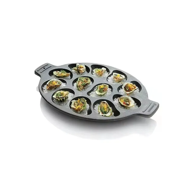 Железная пластина Oyster с 12 отверстиями, форма для выпечки на открытом воздухе, черная чугунная пластина для барбекю
Железная пластина Oyster с 12 отверстиями, форма для выпечки на открытом воздухе, черная чугунная пластина для барбекю