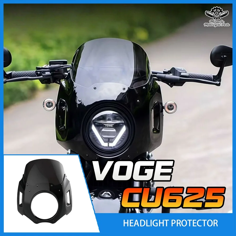 Suitable for VOGE CU625 headlight modification, CU625 front windshield, motorcycle modification parts.
Suitable for VOGE CU625 headlight modification, CU625 front windshield, motorcycle modification parts.