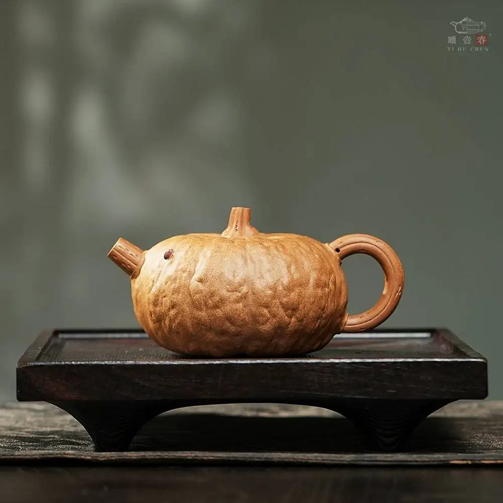 Yihu Chun High-End Yixing Purple Clay Handmade By Famous Craftsman Chen Zhen, Duan Ni Pumpkin Teapot, Enjoy The Process Of
Yihu Chun High-End Yixing Purple Clay Handmade By Famous Craftsman Chen Zhen, Duan Ni Pumpkin Teapot, Enjoy The Process Of