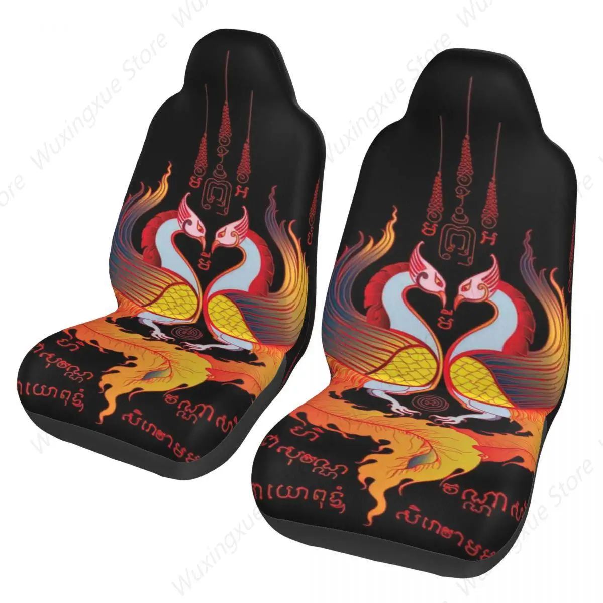 YANTRA TATTOO Sak Yant Wat Bang Phra Car Seat Cover Custom Printing Universal Front Protector Accessories Cushion Set
YANTRA TATTOO Sak Yant Wat Bang Phra Car Seat Cover Custom Printing Universal Front Protector Accessories Cushion Set