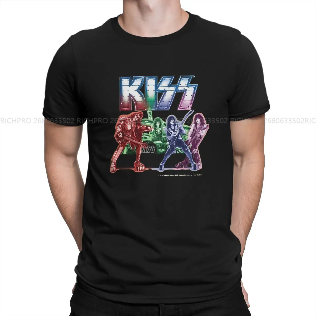 Повседневная Уникальная футболка KISS, Повседневная футболка из полиэстера, новинка для мужчин и женщин
Повседневная Уникальная футболка KISS, Повседневная футболка из полиэстера, новинка для мужчин и женщин