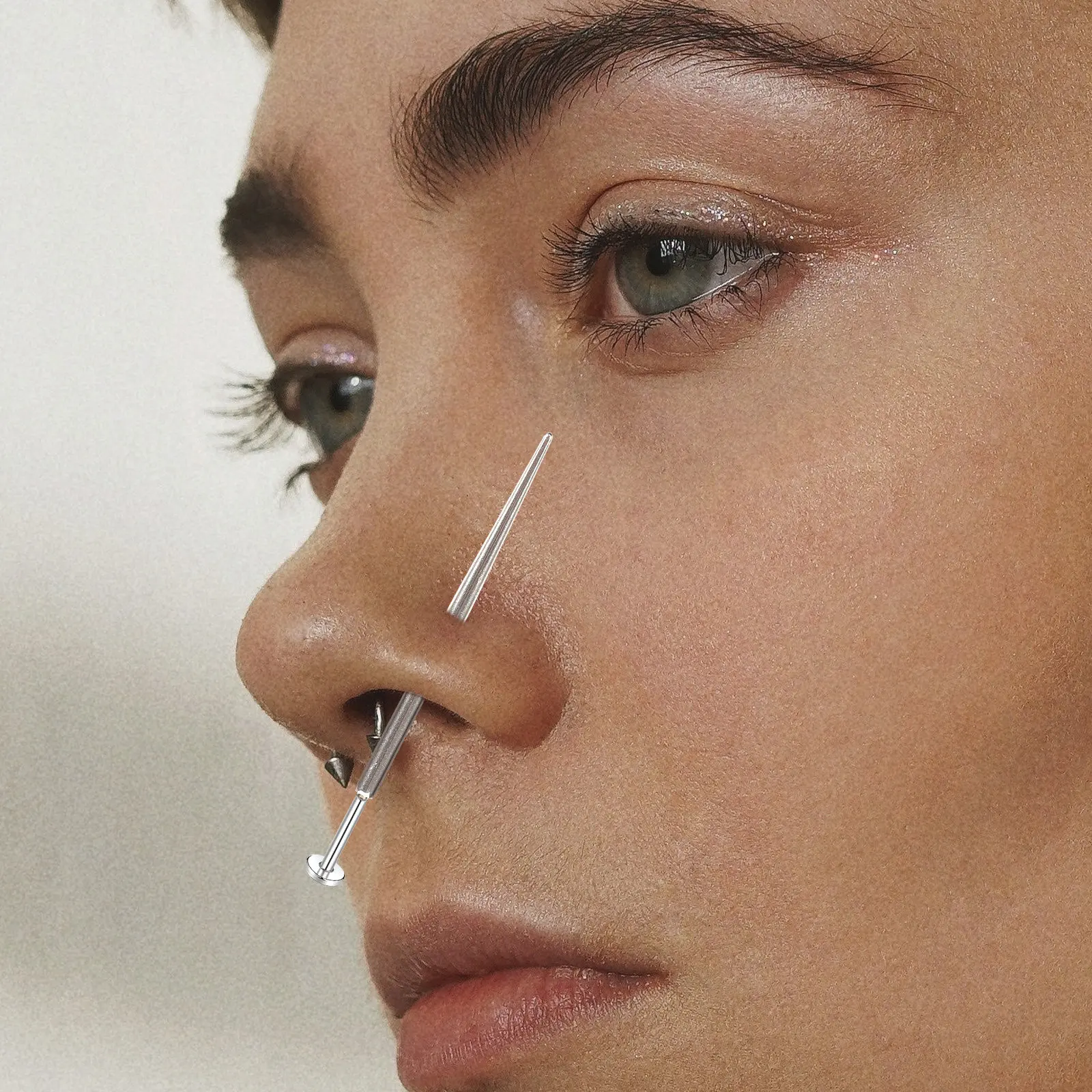 8Pcs Body Piercing Taper Pin Premium Metal Piercing Tool for Ear Nose Lip Navel Long- Surface Safe Wear
8Pcs Body Piercing Taper Pin Premium Metal Piercing Tool for Ear Nose Lip Navel Long- Surface Safe Wear