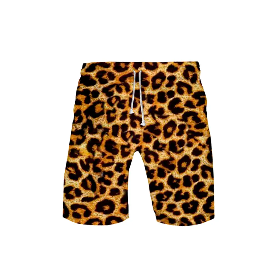 Leopard Print 3D Men's Shorts Trunks Summer Quick Dry Sport Shorts Boys Short Pants Beach Pants Cosplay Costume
Leopard Print 3D Men's Shorts Trunks Summer Quick Dry Sport Shorts Boys Short Pants Beach Pants Cosplay Costume