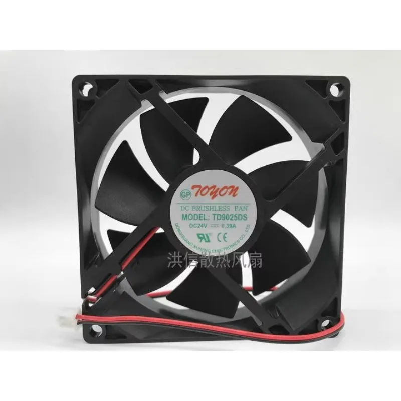 Новый охлаждающий вентилятор для TOYON TD9025DS 24 В 0,39 А 9 см охлаждающий вентилятор 90X90X25 мм
Новый охлаждающий вентилятор для TOYON TD9025DS 24 В 0,39 А 9 см охлаждающий вентилятор 90X90X25 мм
