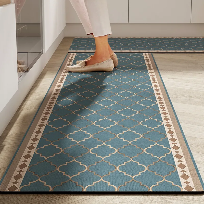 Kitchen Floor Mat Anti-slip Oil-proof Erasable Carpet Leather PVC Waterproof Rug Beige Pattern Texture Home Decor Mats 주방 카펫
Kitchen Floor Mat Anti-slip Oil-proof Erasable Carpet Leather PVC Waterproof Rug Beige Pattern Texture Home Decor Mats 주방 카펫