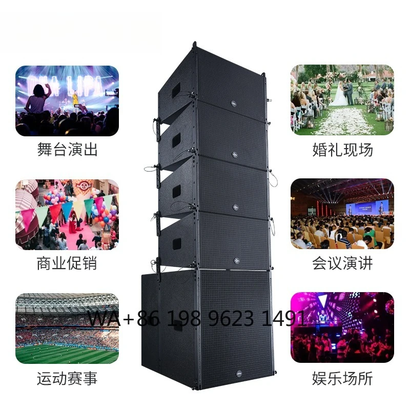 10 Inch Passive Line Array Speaker with 18 Inch Subwoofer Professional Stage Live Concert Party Church Audio System Equipment
10 Inch Passive Line Array Speaker with 18 Inch Subwoofer Professional Stage Live Concert Party Church Audio System Equipment