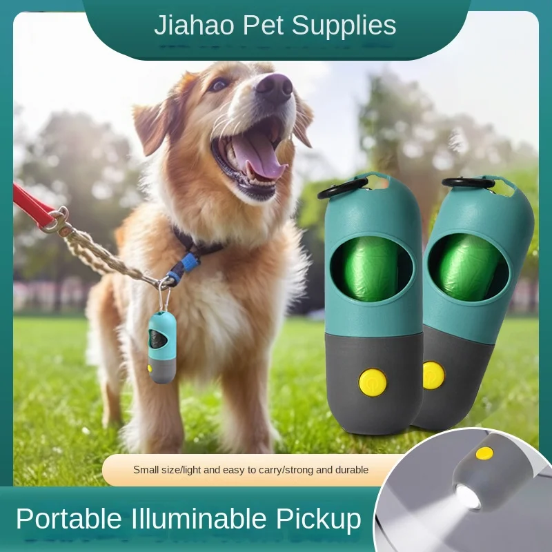 Smart Pet Cleanup System - LED Scooper with Disinfectant Tablet Dispenser & OdorSeal Tech, Collapsible Design for Hiking/Camping
Smart Pet Cleanup System - LED Scooper with Disinfectant Tablet Dispenser & OdorSeal Tech, Collapsible Design for Hiking/Camping