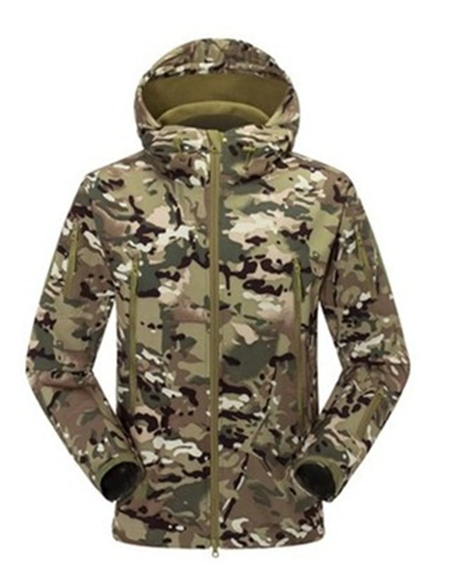 Winter Men's Waterproof Hunting Jacket Outdoor Tactical Combat Fleece Lining Thermal SoftShell Hiking Coat Mountaineering Top
Winter Men's Waterproof Hunting Jacket Outdoor Tactical Combat Fleece Lining Thermal SoftShell Hiking Coat Mountaineering Top