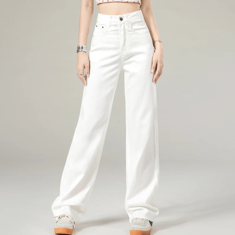 2026 Summer High Quality Thin Lyocell Women's Wide Leg Pants Straight Leg Loose High Waist Pure White Thin Jeans for Girls
2026 Summer High Quality Thin Lyocell Women's Wide Leg Pants Straight Leg Loose High Waist Pure White Thin Jeans for Girls