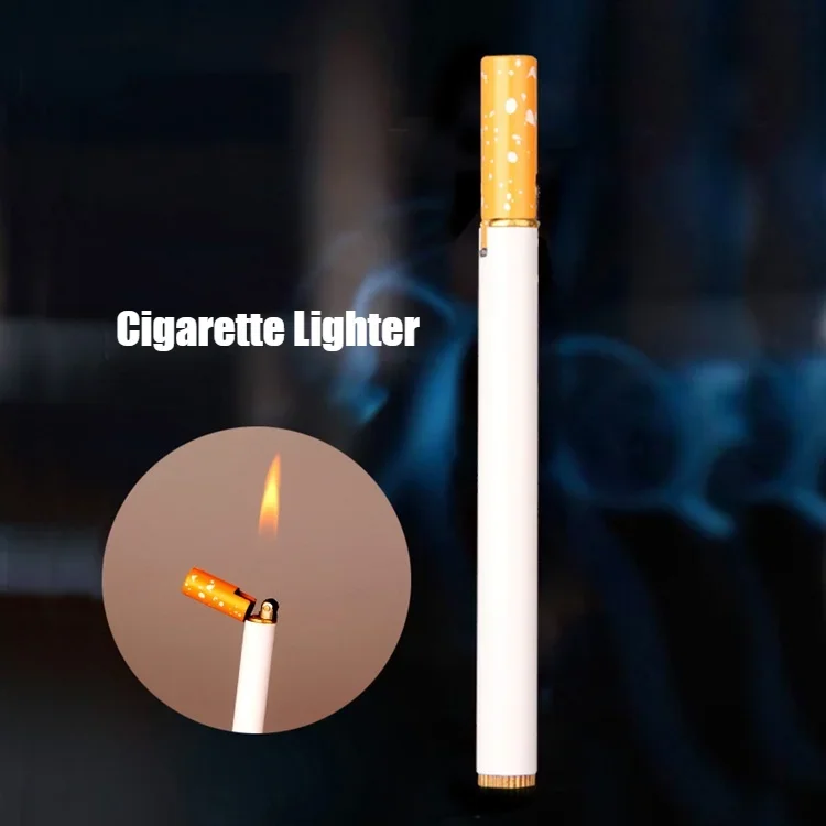 New Cigar Igniter Smoke Mini Cigarette Lighter Butane Gas Lighter Windproof Inflation Lighters & Smoking Accessories Open Flame
New Cigar Igniter Smoke Mini Cigarette Lighter Butane Gas Lighter Windproof Inflation Lighters & Smoking Accessories Open Flame