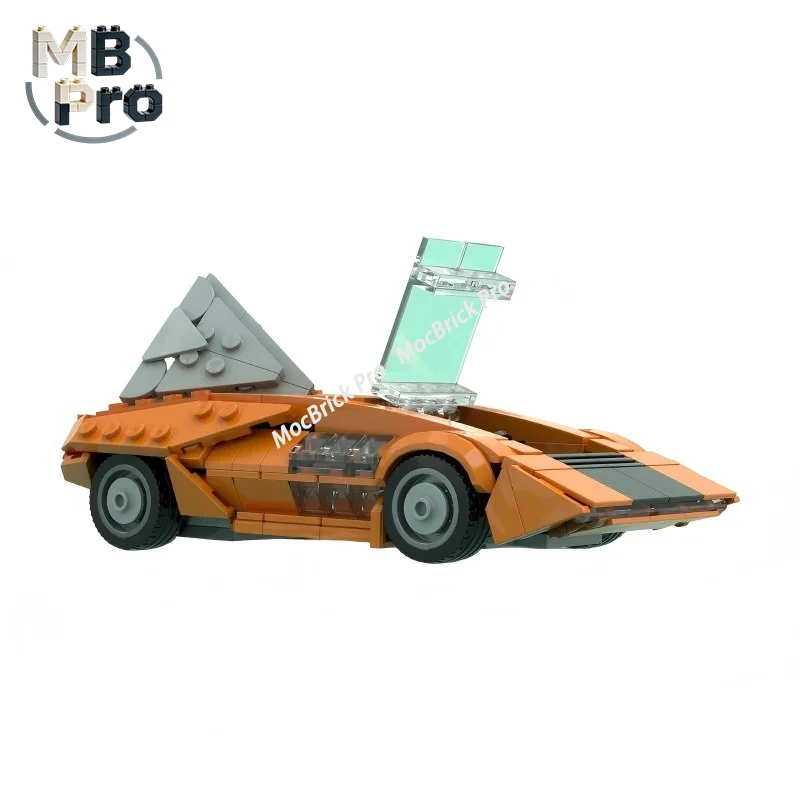 MOC Vintage 1970 Concept Sports Car Building Blocks Classic Retro Auto Model Assembly Bricks Display Kit
MOC Vintage 1970 Concept Sports Car Building Blocks Classic Retro Auto Model Assembly Bricks Display Kit