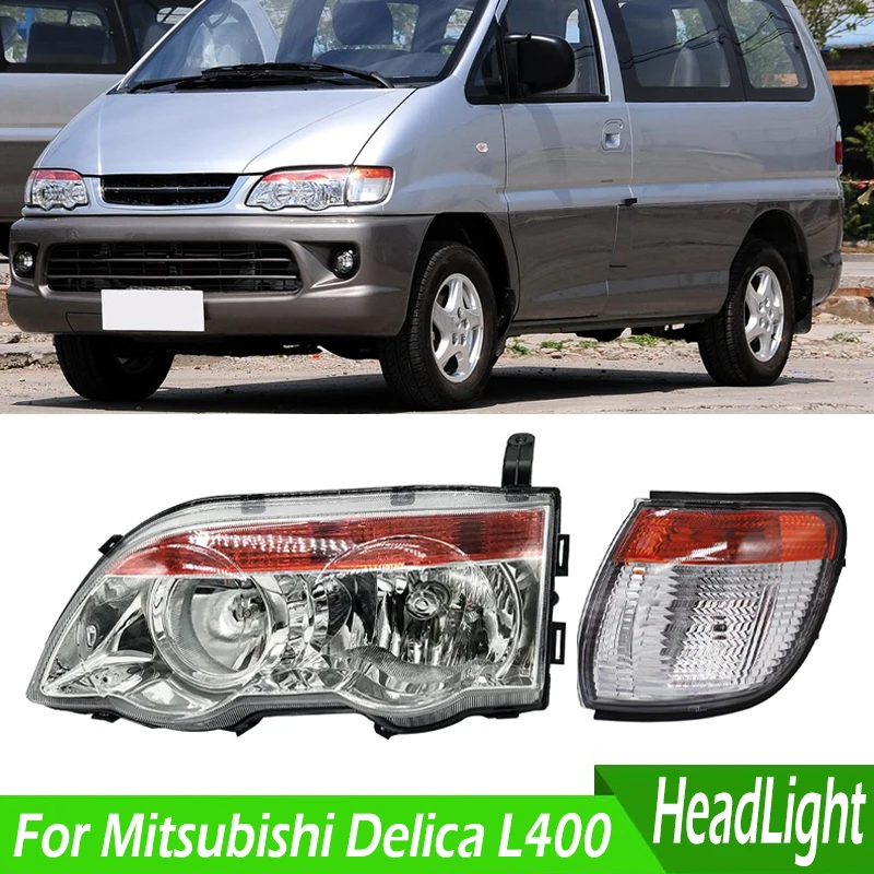 Для Mitsubishi Delica L400 Space Gear Starwagon автомобильный передний фонарь налобный фонарь угловой фонарь в сборе дальнего света
Для Mitsubishi Delica L400 Space Gear Starwagon автомобильный передний фонарь налобный фонарь угловой фонарь в сборе дальнего света