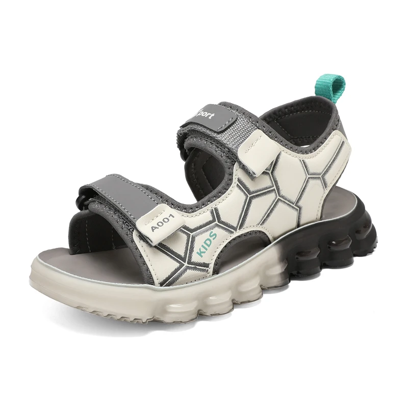 Kids Outdoor Shoes Fashion Sports Sandals Geometric Pattern Breathable Wear-resistant Soft Sole Adjustable Strap for Boys Girls
Kids Outdoor Shoes Fashion Sports Sandals Geometric Pattern Breathable Wear-resistant Soft Sole Adjustable Strap for Boys Girls