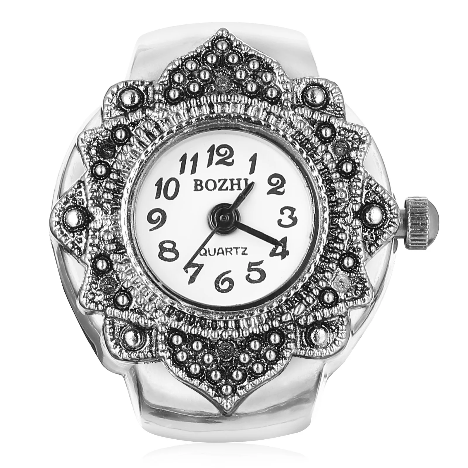 Octagonal Watch Numerals Finger Quartz Retro Smartwatch Elastic Ring Alloy Festival Gift Child
Octagonal Watch Numerals Finger Quartz Retro Smartwatch Elastic Ring Alloy Festival Gift Child