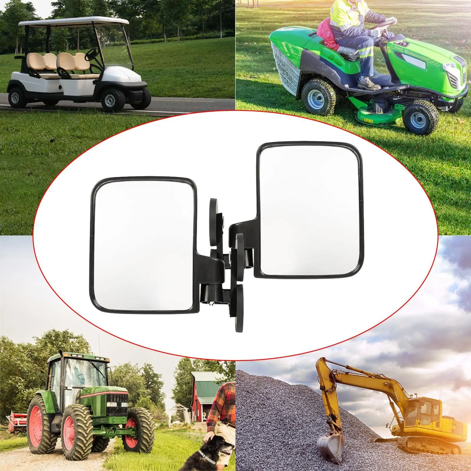 Универсальные боковые зеркала для квадроциклов, простая установка, комплект боковых зеркал для бульдозеров, экскаваторов, компактных тракторов, гольф-каров, UTV
Универсальные боковые зеркала для квадроциклов, простая установка, комплект боковых зеркал для бульдозеров, экскаваторов, компактных тракторов, гольф-каров, UTV