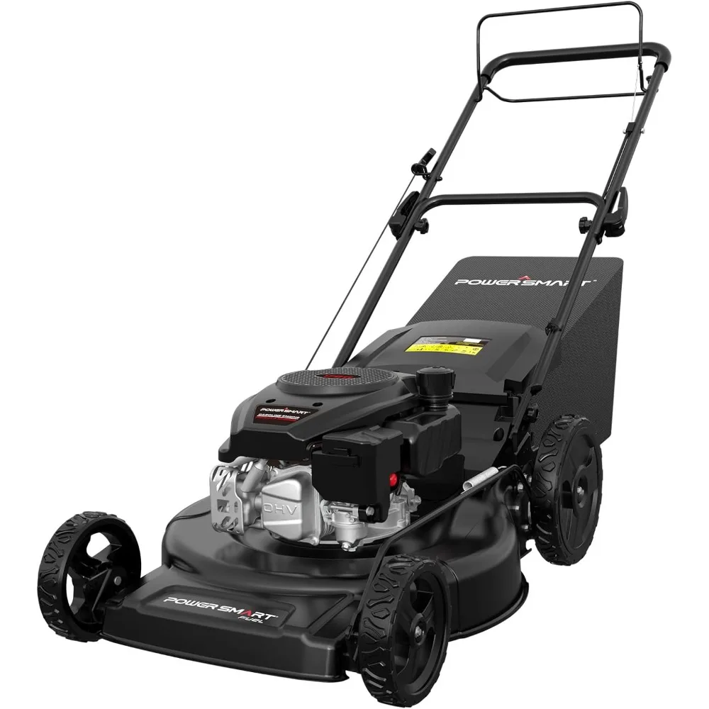 Self Propelled Gas Lawn Mower, 22 in. with 170cc OHV Engine, 3-in-1 Rear-Wheel-Drive High Wheels, Black
Self Propelled Gas Lawn Mower, 22 in. with 170cc OHV Engine, 3-in-1 Rear-Wheel-Drive High Wheels, Black