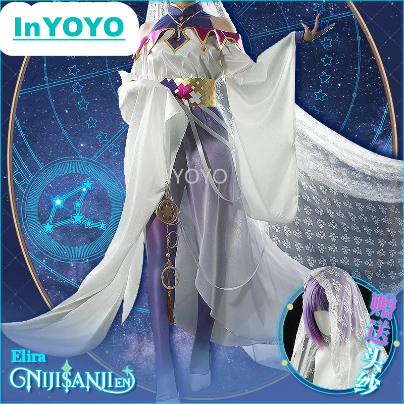 Костюм для косплея InYOYO Elira Pendora, костюм Vtuber NIJISANJI IPSTAR Chaowanxingqiu, великолепное платье, Униформа, полный комплект, Хэллоуин, карнавал
Костюм для косплея InYOYO Elira Pendora, костюм Vtuber NIJISANJI IPSTAR Chaowanxingqiu, великолепное платье, Униформа, полный комплект, Хэллоуин, карнавал