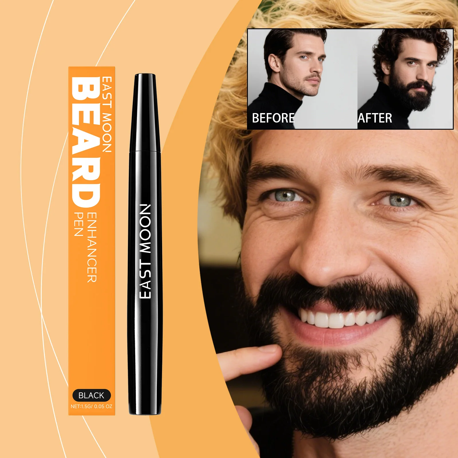 Черная ручка-наполнитель для бороды, водостойкая ручка для окрашивания бороды, усилитель для наполнения бороды, волокнистая ручка для наполнения бороды, мужской косметический инструмент
Черная ручка-наполнитель для бороды, водостойкая ручка для окрашивания бороды, усилитель для наполнения бороды, волокнистая ручка для наполнения бороды, мужской косметический инструмент