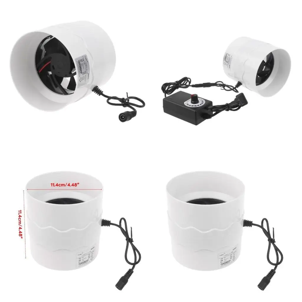 652F 4 Inch Exhaust Fan Home Quiet Inline Duct Fan Industrial Fan Bathroom Kitchen Ventilation Fan for Bathroom Kitchen
652F 4 Inch Exhaust Fan Home Quiet Inline Duct Fan Industrial Fan Bathroom Kitchen Ventilation Fan for Bathroom Kitchen