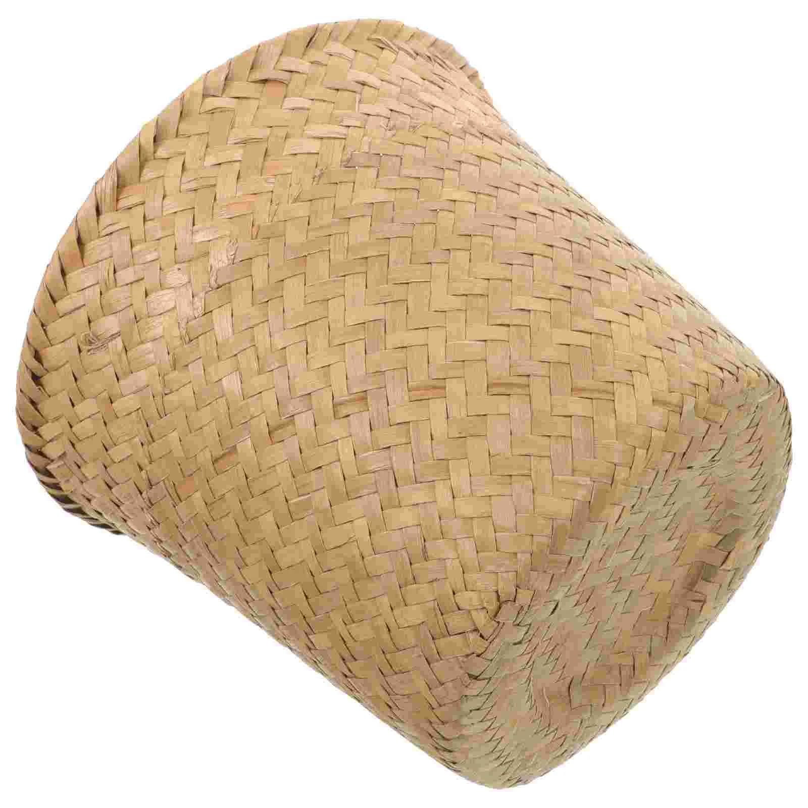 Woven Bucket Storage Seagrass Basket Decorative Bin Baskets For Toy Case Desktop Waste Rustic Bins Garbage Cans
Woven Bucket Storage Seagrass Basket Decorative Bin Baskets For Toy Case Desktop Waste Rustic Bins Garbage Cans