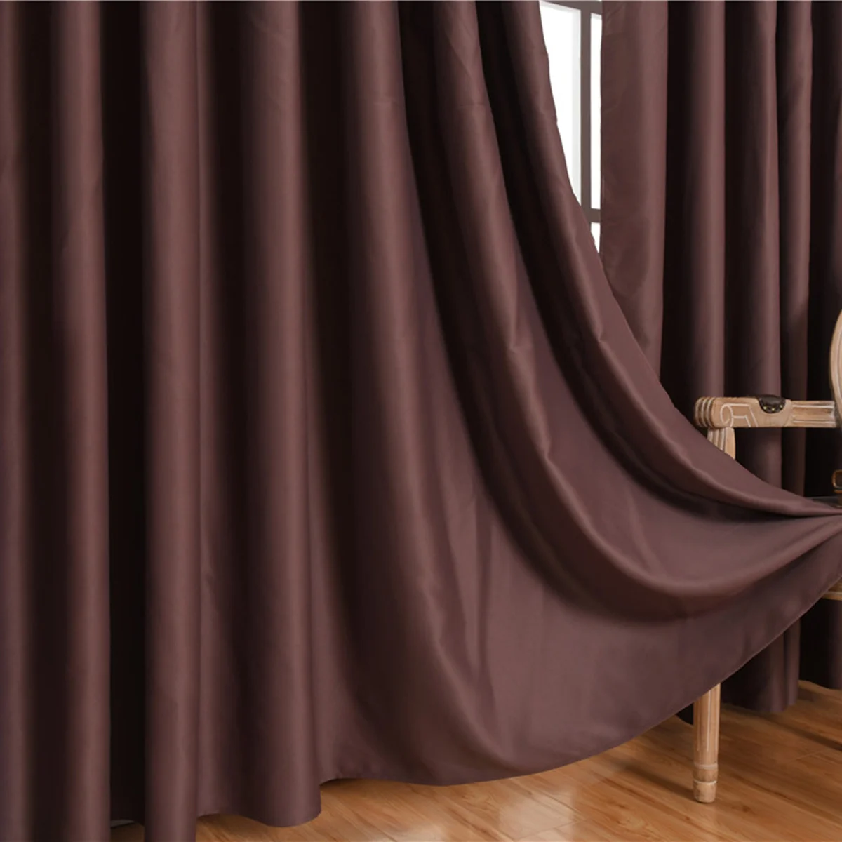 Blackout Window Drapes Brown 100x250 Thick Linen Thermal Insulated Curtain for Living Room Decoration Window Curtain
Blackout Window Drapes Brown 100x250 Thick Linen Thermal Insulated Curtain for Living Room Decoration Window Curtain