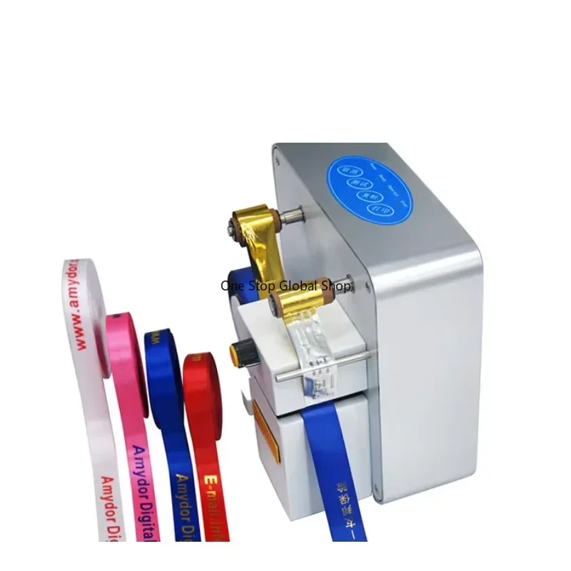 Hot sales Digital Hot Foil Stamping Machine / Ribbon Printing Printer Machine for Gift Shop Satin Ribbon