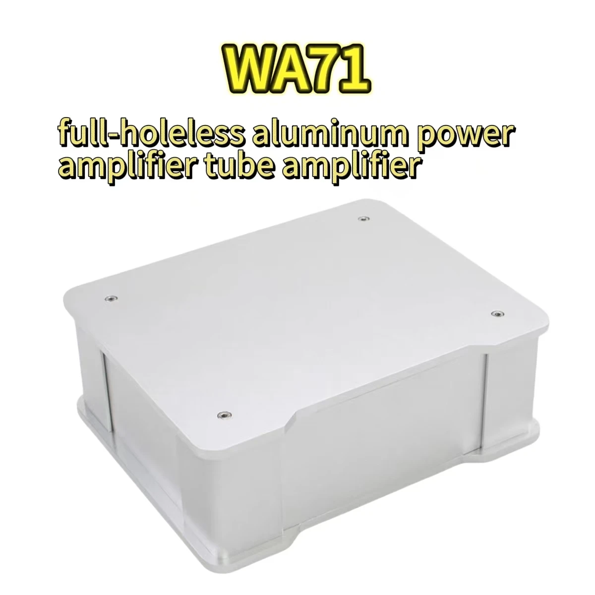 WA71 all-aluminum (non-perforated) luxury Class A pre-amplifier tube amplifier high-quality power amplifier chassis shell
WA71 all-aluminum (non-perforated) luxury Class A pre-amplifier tube amplifier high-quality power amplifier chassis shell