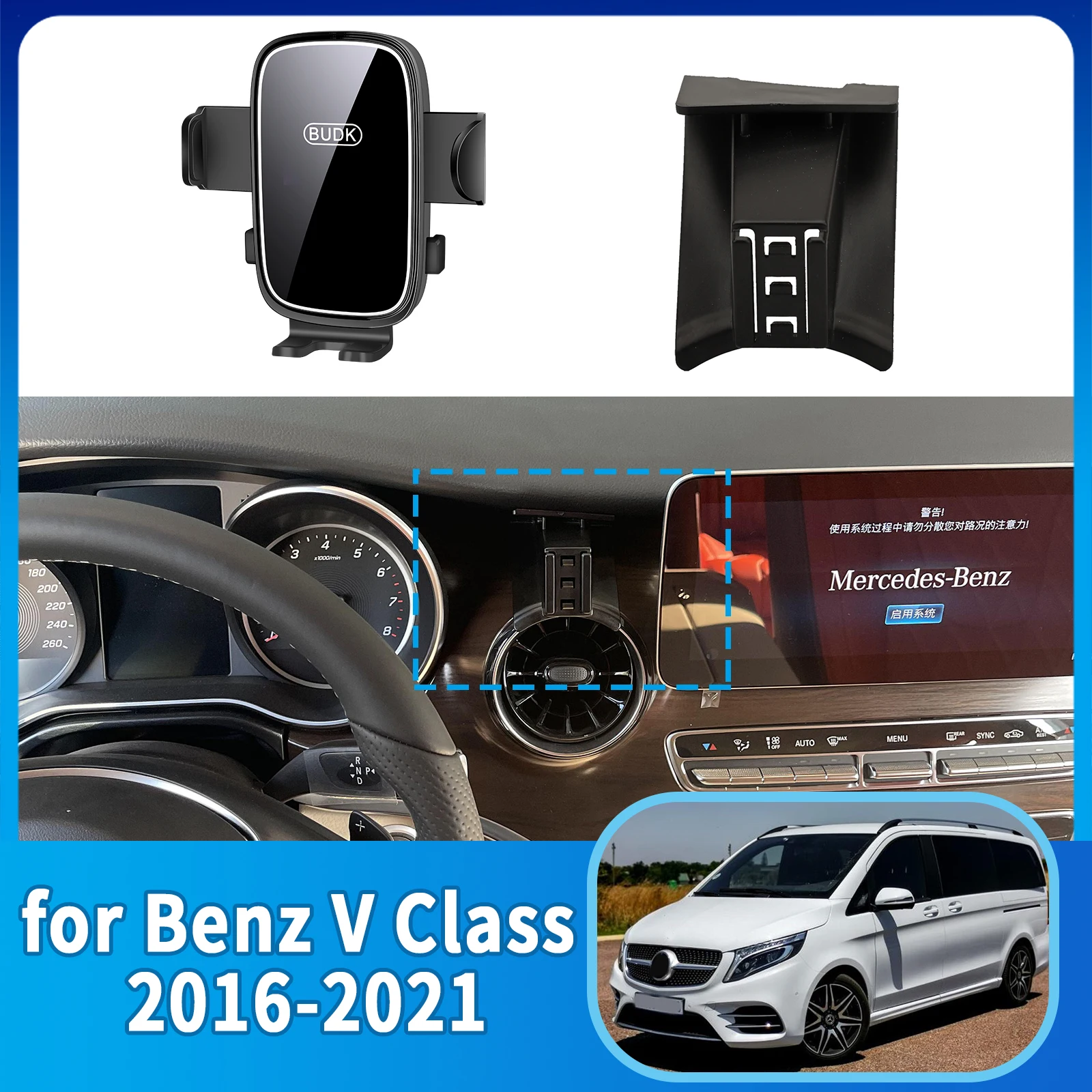Car Mobile Phone Holder Accessories for Mercedes Benz V250 V260 W447 V Class 2016~2021 GPS Bracket Navigation Stand Auto
Car Mobile Phone Holder Accessories for Mercedes Benz V250 V260 W447 V Class 2016~2021 GPS Bracket Navigation Stand Auto