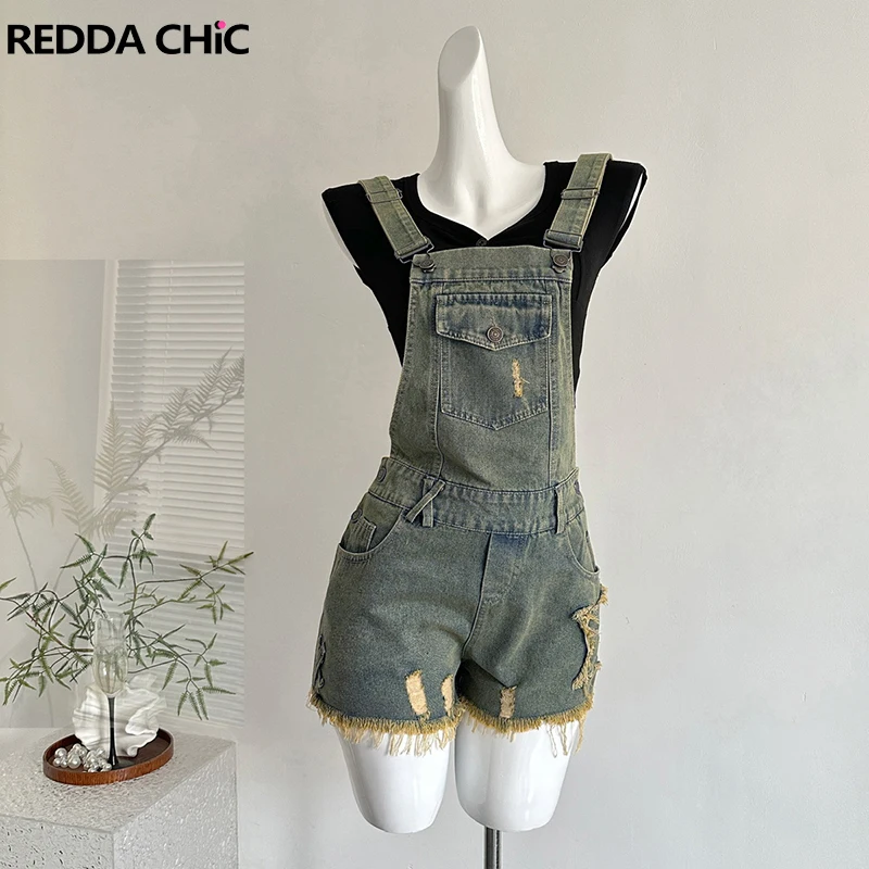 ReddaChic женские рваные короткие комбинезоны джинсовые регулируемые бретели с необработанными краями и карманами со звездами и аппликацией комбинезон в стиле ретро повседневная уличная одежда
ReddaChic женские рваные короткие комбинезоны джинсовые регулируемые бретели с необработанными краями и карманами со звездами и аппликацией комбинезон в стиле ретро повседневная уличная одежда