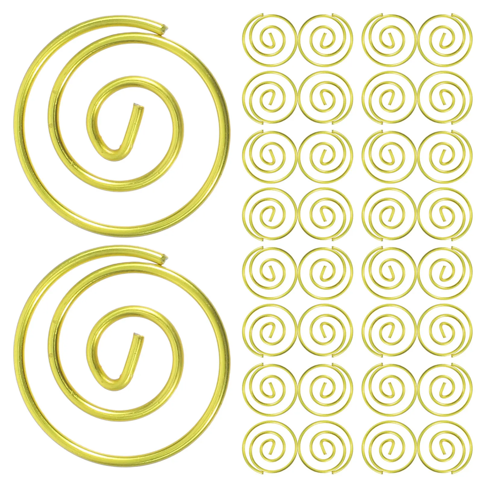 100Pcs Small Circular Metal Paper Clips Stylish Wire Round Document Clamps for File Sorting Planner Bookmark Office Use
100Pcs Small Circular Metal Paper Clips Stylish Wire Round Document Clamps for File Sorting Planner Bookmark Office Use