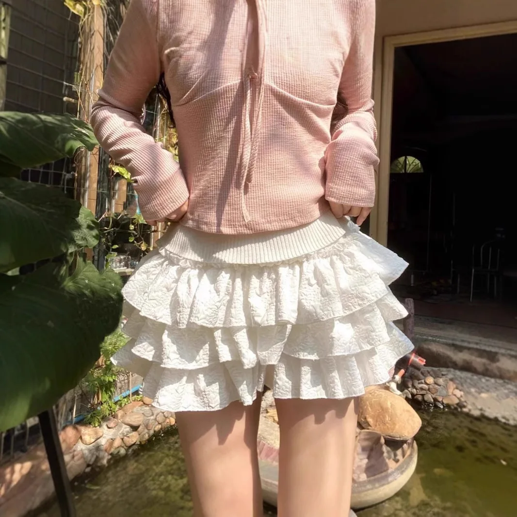 Women's Summer New High-waisted Sweet Little Plum Pumpkin Double Princess Lotus Skirt
Women's Summer New High-waisted Sweet Little Plum Pumpkin Double Princess Lotus Skirt