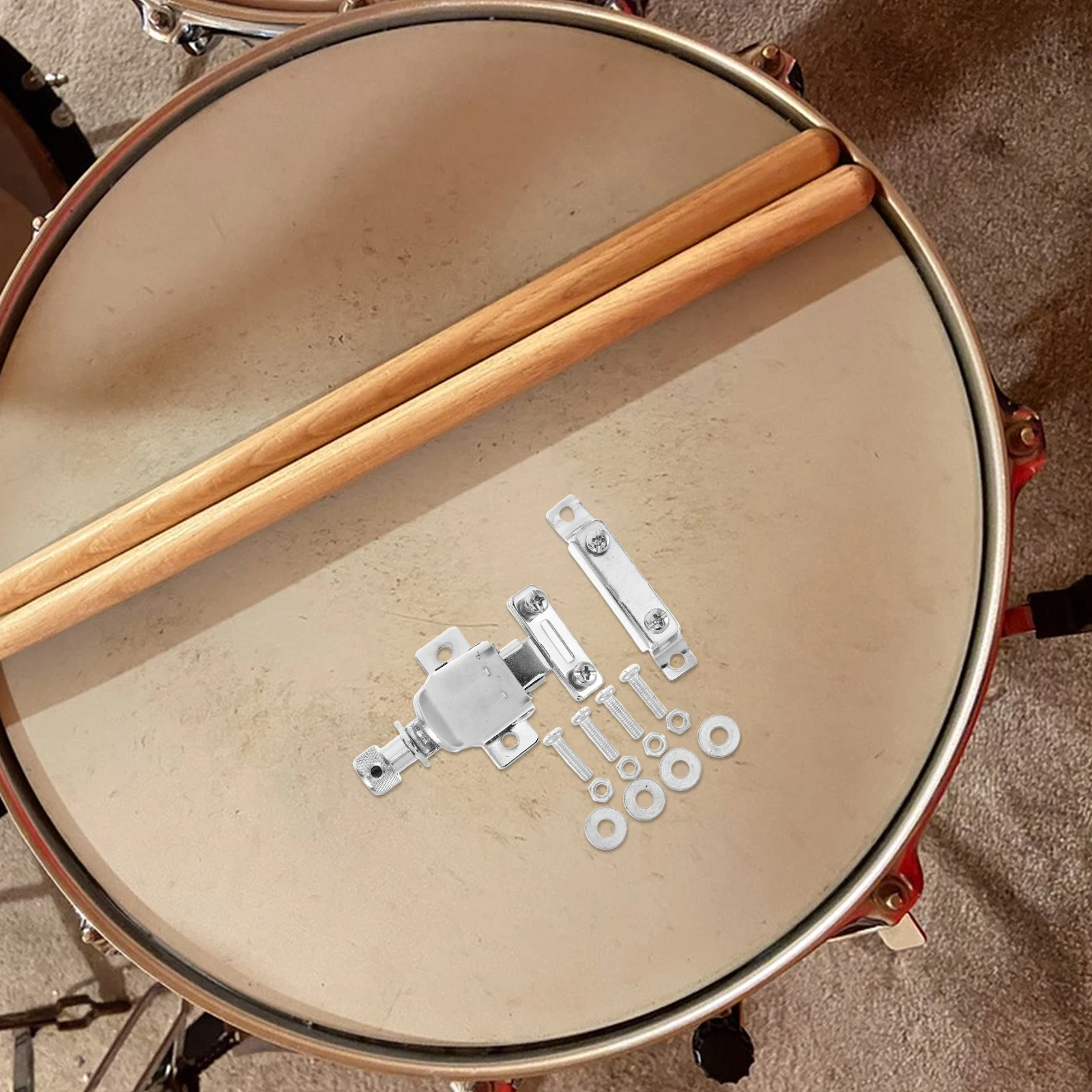 Snare Drum Clutch 3.34x1.97x1.53in Easy Sound Refinement Secure Attachment Energetic Playing Sessions Drum Tensioner
Snare Drum Clutch 3.34x1.97x1.53in Easy Sound Refinement Secure Attachment Energetic Playing Sessions Drum Tensioner