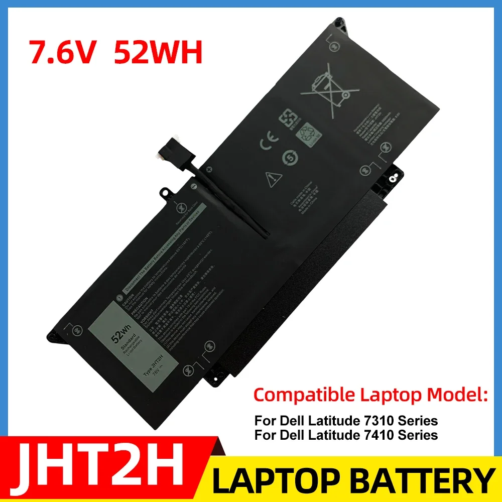New JHT2H Laptop Battery For Dell Latitude 7310 7410 HRGYV X825P 4V5X2 7CXN6 7CXN6 T3JWC XMT81 7.6V
New JHT2H Laptop Battery For Dell Latitude 7310 7410 HRGYV X825P 4V5X2 7CXN6 7CXN6 T3JWC XMT81 7.6V
