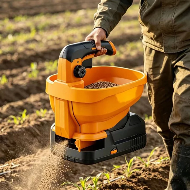 5.5L Large Capacity Spreader Fertilizer Handheld Agricultural Spreader Rapeseed Soybean Seeder Snow Melting Machine Garden Tools
5.5L Large Capacity Spreader Fertilizer Handheld Agricultural Spreader Rapeseed Soybean Seeder Snow Melting Machine Garden Tools