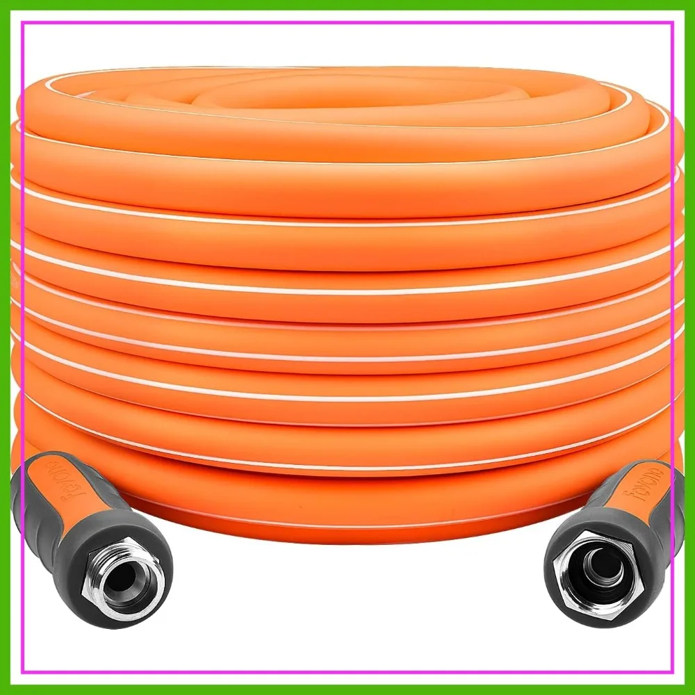 Non Kinking Garden Hose, Flexible Water Hose, Drinking Water Safe, 5/8 ID, 3/4 Aluminum Fittings with Swivel, 105 ft
Non Kinking Garden Hose, Flexible Water Hose, Drinking Water Safe, 5/8 ID, 3/4 Aluminum Fittings with Swivel, 105 ft