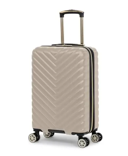 Kenneth Cole REACTION Madison Square Lightweight Hardside Chevron Expandable Spinner Luggage, Taupe, 20-Inch Checked
Kenneth Cole REACTION Madison Square Lightweight Hardside Chevron Expandable Spinner Luggage, Taupe, 20-Inch Checked