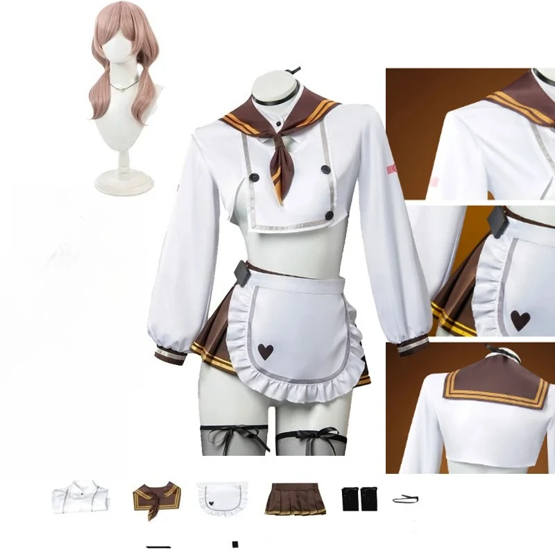 Anime Game Cosplay Costume Game Sweet Sexy Lolita Uniform Wig Girl Women Halloween Anime Carnival Suit 2025 Hot Sale
Anime Game Cosplay Costume Game Sweet Sexy Lolita Uniform Wig Girl Women Halloween Anime Carnival Suit 2025 Hot Sale