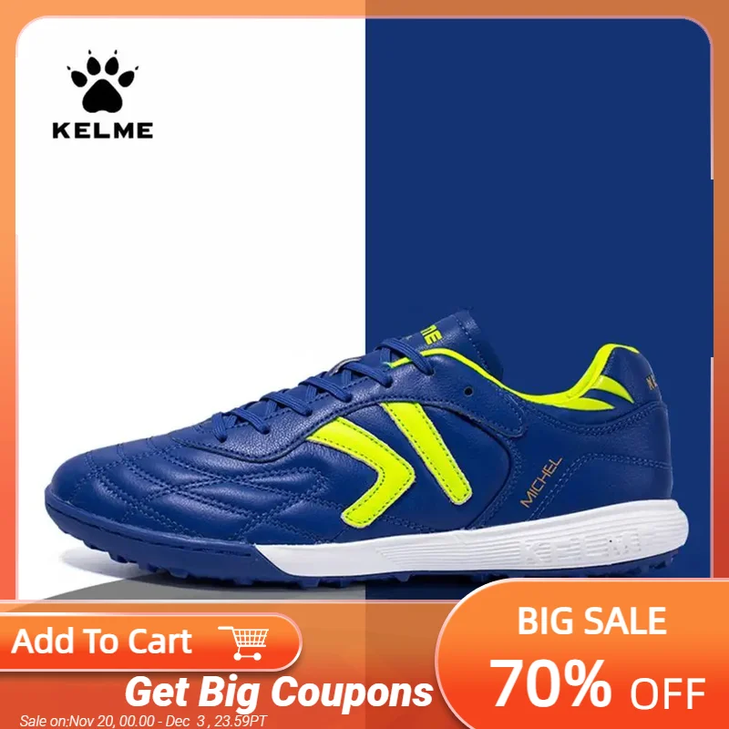 KELME Soccer Shoes TF Football Boots Calf-Skin Cleats Professional Futsal Original Football Training Sneakers ZX80011017
KELME Soccer Shoes TF Football Boots Calf-Skin Cleats Professional Futsal Original Football Training Sneakers ZX80011017