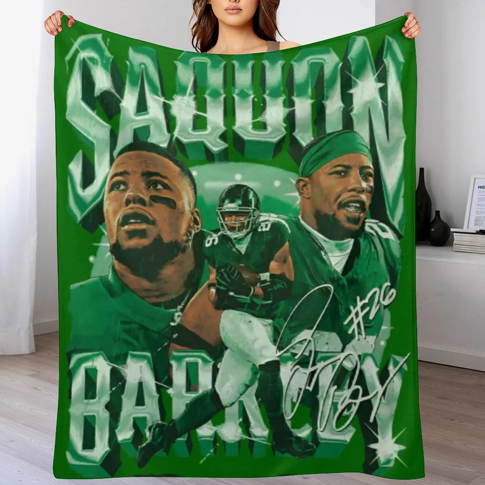 Saquon Barkley Throw Blanket Fade Resistant Durable Throw Blanket
Saquon Barkley Throw Blanket Fade Resistant Durable Throw Blanket